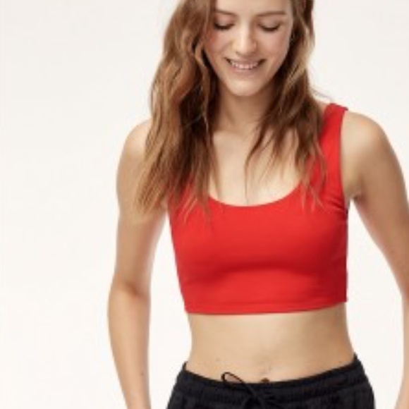 Wilfred Free Size XS Red Crop Top - Picture 1 of 3